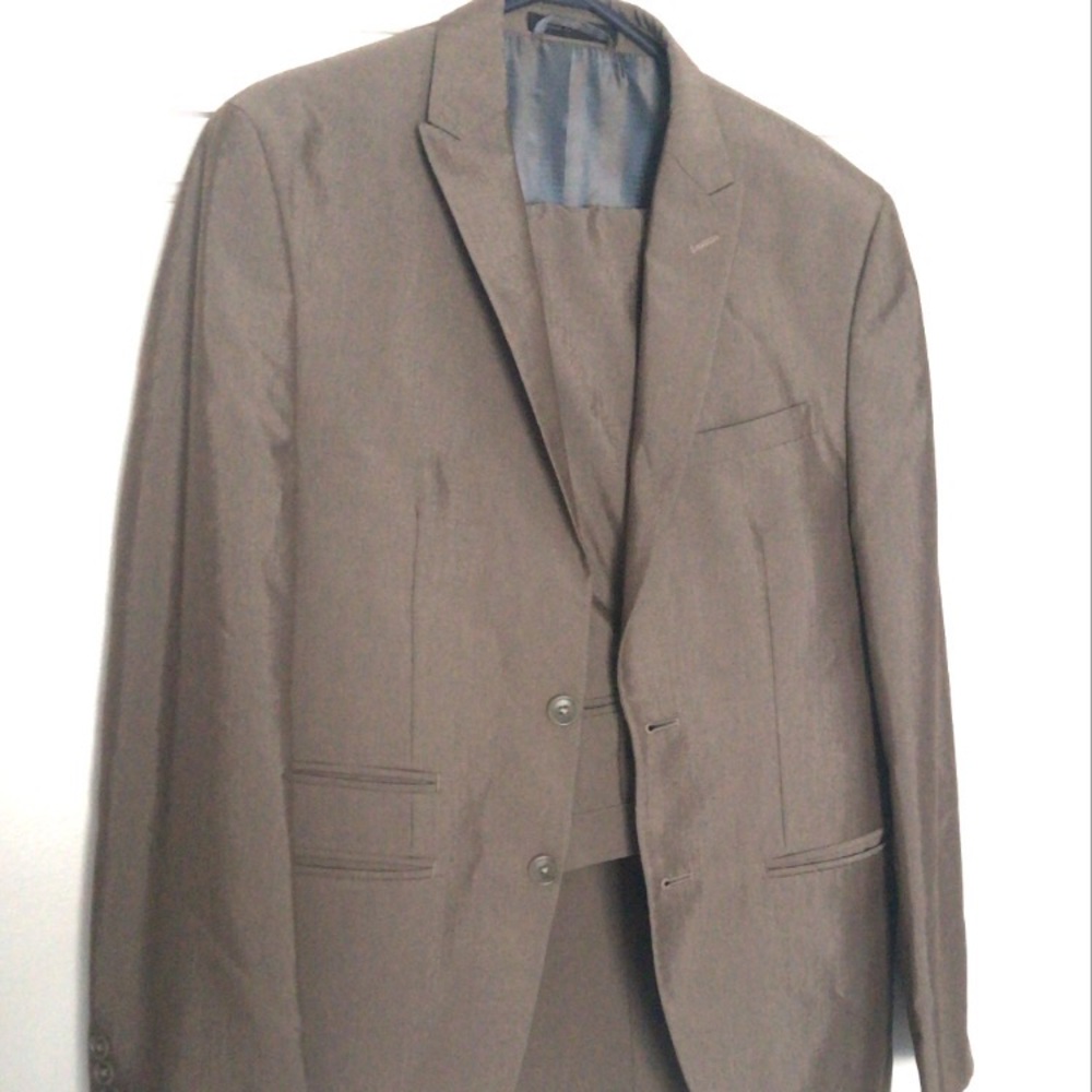 Light brown suit